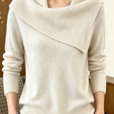 Lässiger Pullover mit Reverskragen – Produktansicht 7