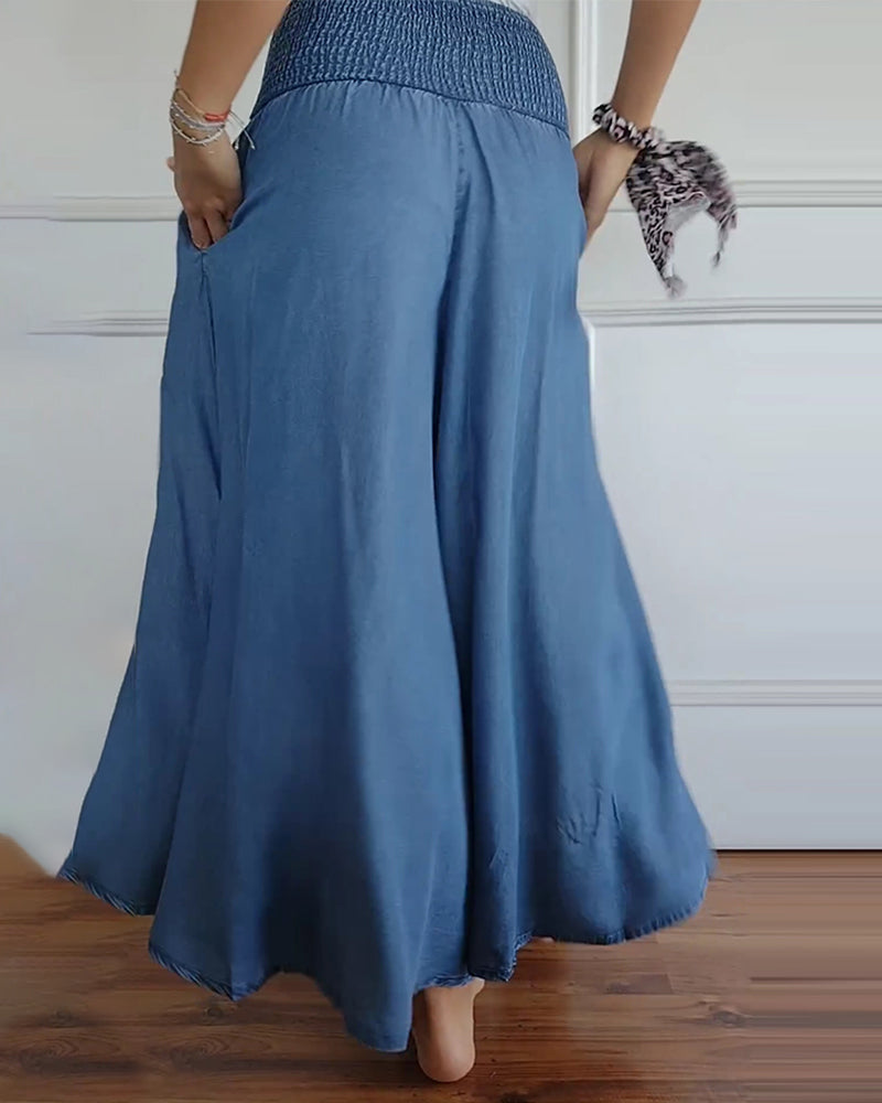 Bequeme Hose mit elastischem Bund – Produktansicht 7