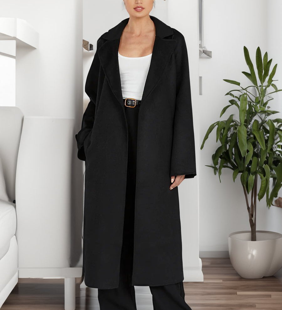 Wintermantel mit breitem Kragen – Produktansicht 5