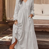 Elegantes Kleid mit Blumenmuster – Produktansicht 4