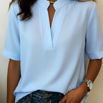Klassische Bluse mit elegantem Kragen – Produktansicht 2