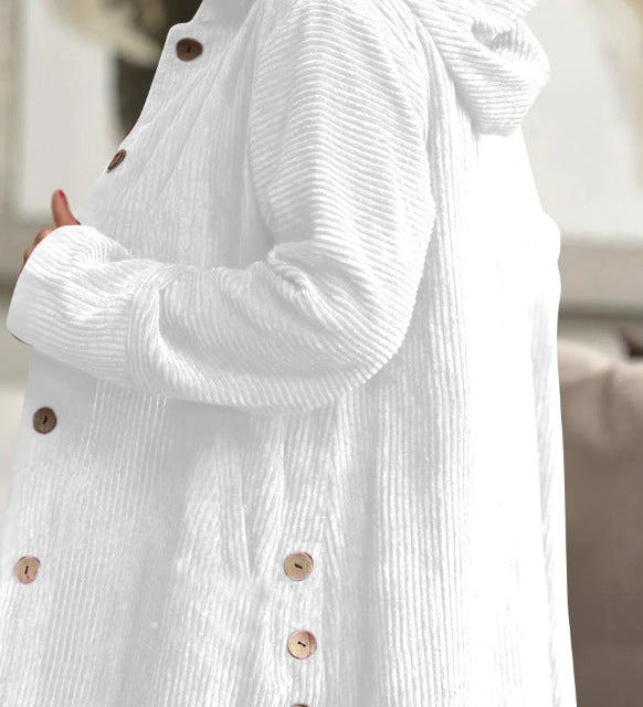 Cordjacke mit Kapuze – Produktansicht 6