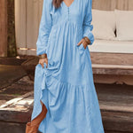 Elegantes Kleid mit Blumenmuster – Produktansicht 2
