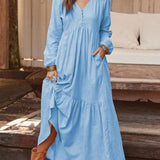 Elegantes Kleid mit Blumenmuster – Produktansicht 2