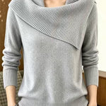 Lässiger Pullover mit Reverskragen – Produktansicht 9