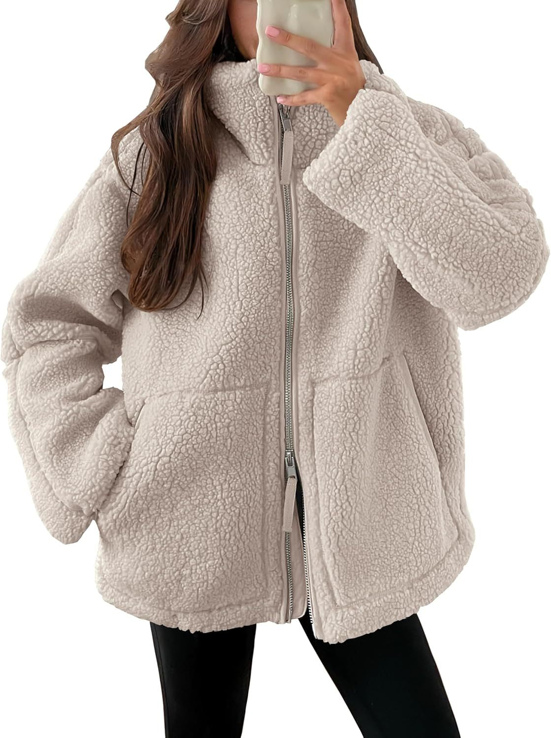 Fleecejacke mit Reverskragen – Produktansicht 10