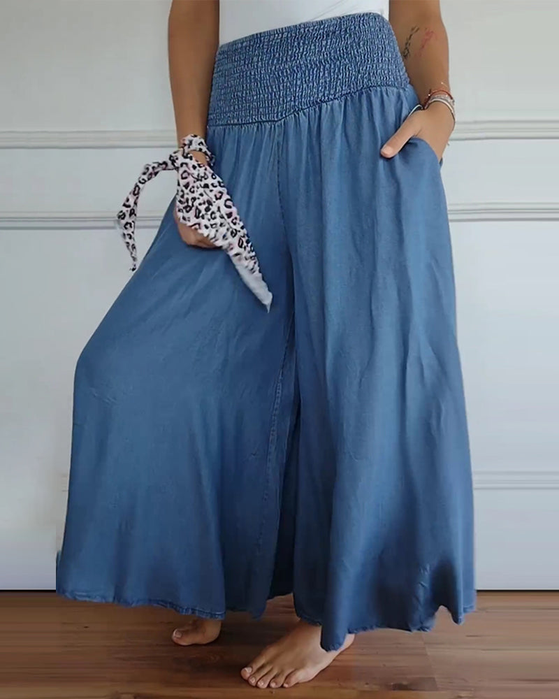 Bequeme Hose mit elastischem Bund – Produktansicht 6