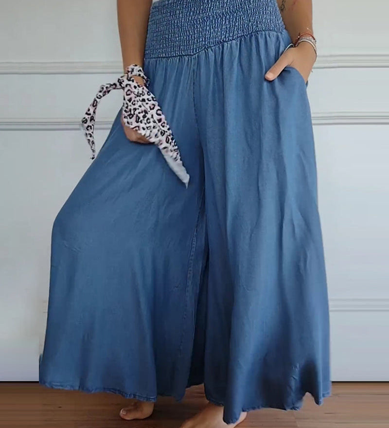Bequeme Hose mit elastischem Bund – Produktansicht 6