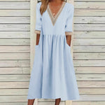 Elegantes Spitzen-Midikleid – Produktansicht 3