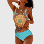 Bequemes Badeanzug-Set mit Sommerprint – Produktansicht 2
