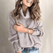 Feinstrick-Rollkragenpullover mit Puffärmeln – Produktansicht 7