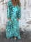 Bequemes Maxikleid im Leopardenmuster – Produktansicht 1