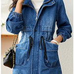 Jeansjacke für Damen – Produktansicht 2