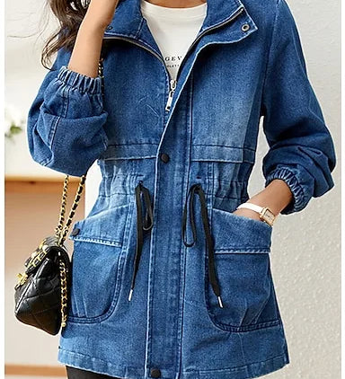 Jeansjacke für Damen – Produktansicht 2
