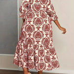 Bequemes Boho-Mosaik-Kleid – Produktansicht 8