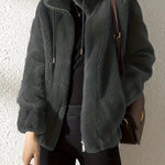 Weiche Damen-Fleecejacke – Produktansicht 3