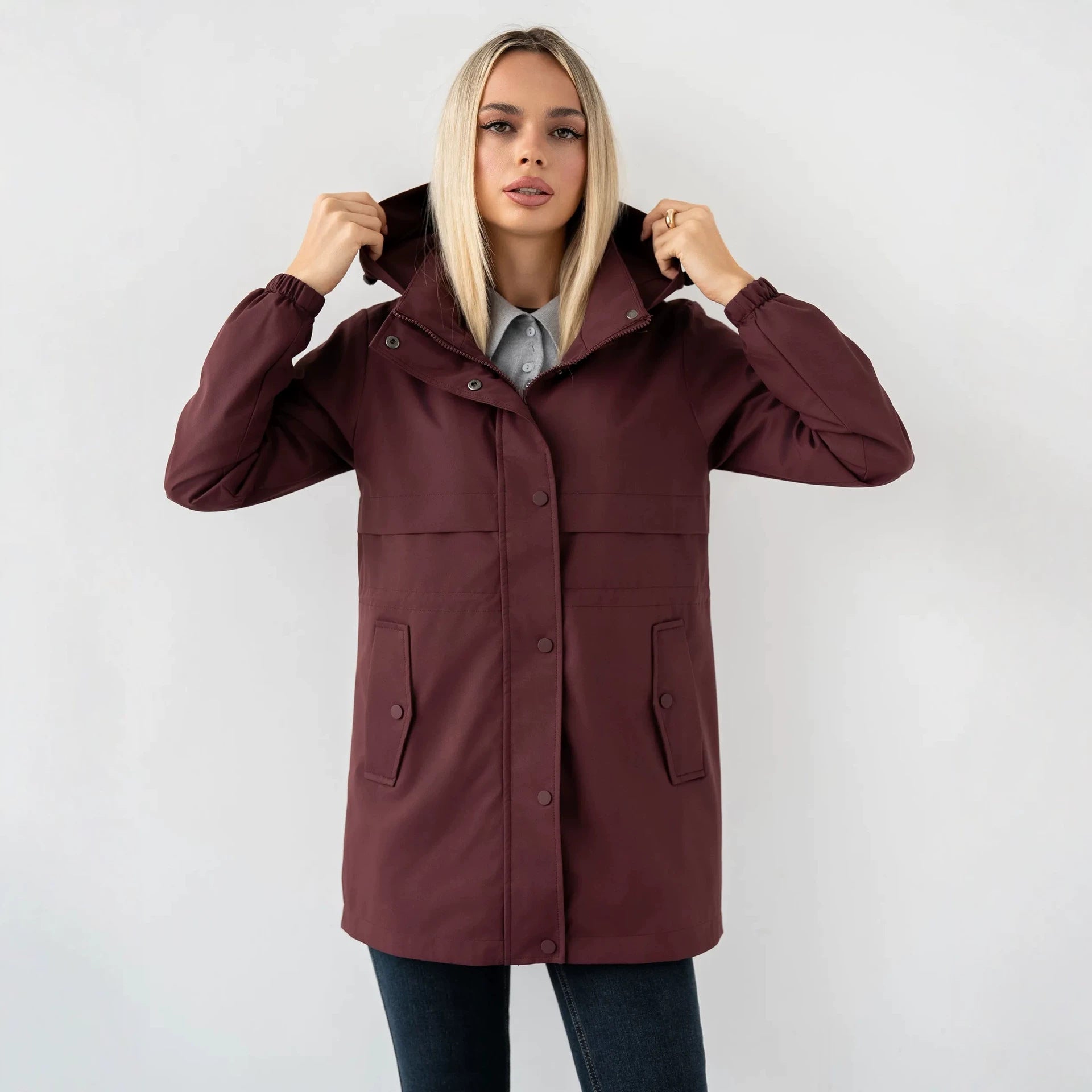 sportliche Kapuzenjacke – Produktansicht 2