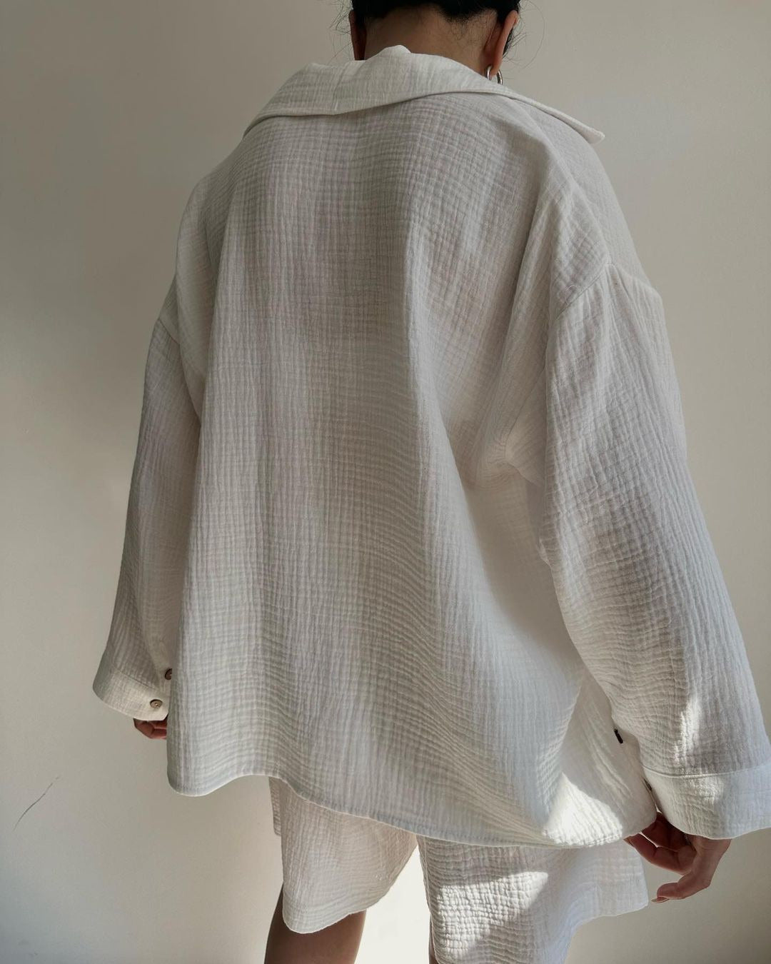 Elegantes zweiteiliges Ensemble im Oversize-Schnitt – Produktansicht 8