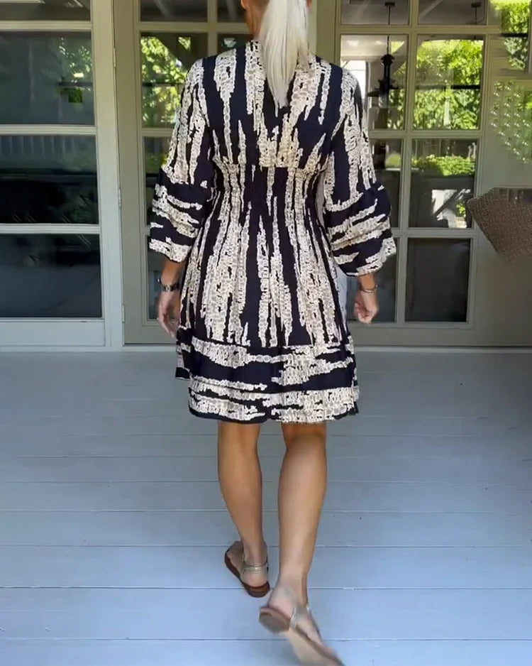 Bequemes Kleid im Boho-Stil – Produktansicht 3