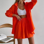 Elegantes zweiteiliges Ensemble im Oversize-Schnitt – Produktansicht 5