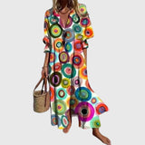 Bequemes Maxikleid im Boho-Stil – Produktansicht 7