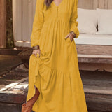 Elegantes Kleid mit Blumenmuster – Produktansicht 5