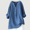 Lockere Bluse aus Leinenmix für warme Tage – Produktansicht 6