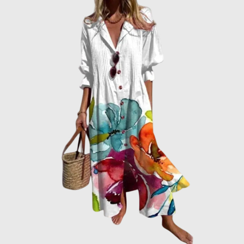 Bequemes Maxikleid im Boho-Stil – Produktansicht 8