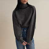 Raffinierter Oversize-Rollkragenpullover – Produktansicht 6