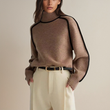 Raffinierter Oversize-Rollkragenpullover – Produktansicht 4