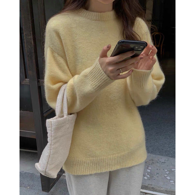 Luxuriöser Oversize-Pullover aus Mohairmischung – Produktansicht 15