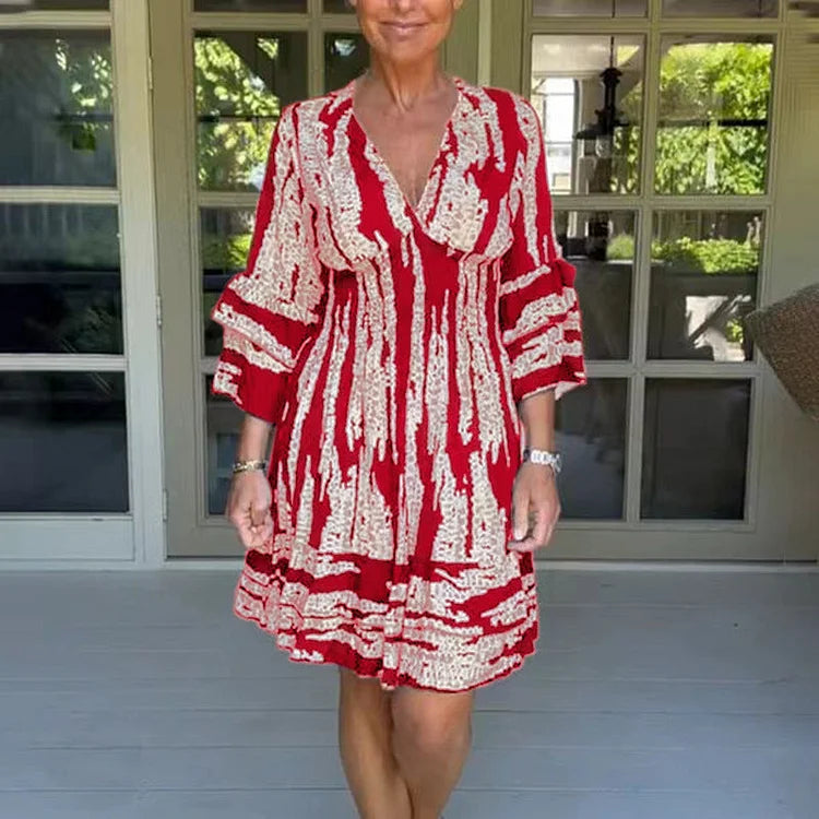 Bequemes Kleid im Boho-Stil – Produktansicht 1