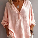 Klassische Bluse mit schlichtem Design – Produktansicht 2