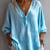 Klassische Bluse mit schlichtem Design – Produktansicht 3