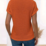 Spitzen-T-Shirt mit Rüschen und Rundhalsausschnitt – Produktansicht 10