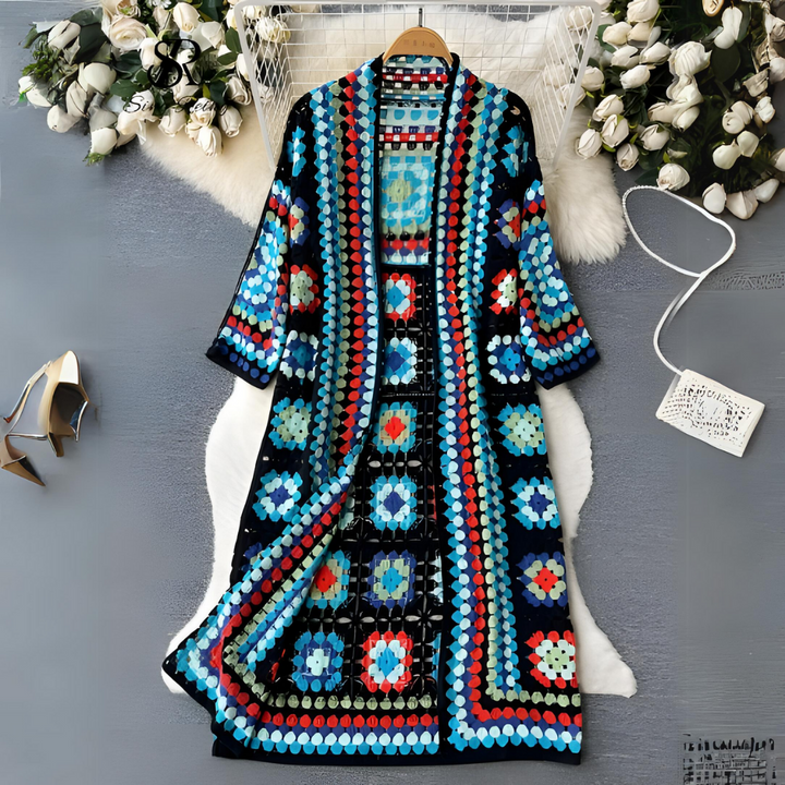 Langer offener Cardigan – Produktansicht 2