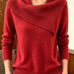 Lässiger Pullover mit Reverskragen – Produktansicht 12