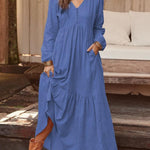 Elegantes Kleid mit Blumenmuster – Produktansicht 3