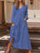 Elegantes Kleid mit Blumenmuster – Produktansicht 3