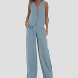 Elegantes Set aus Weste und Hose – Produktansicht 1
