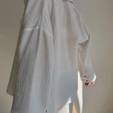 Elegantes zweiteiliges Ensemble im Oversize-Schnitt – Produktansicht 7