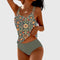Bequemes Badeanzug-Set mit Sommerprint – Produktansicht 1