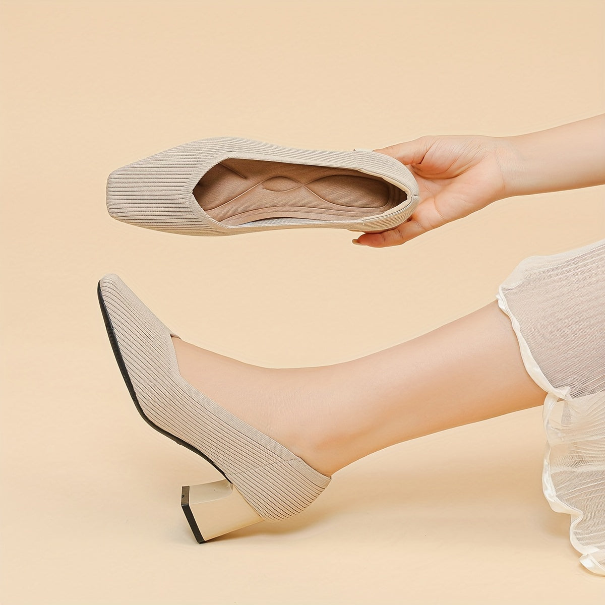 Bequeme Pumps mit weicher Dämpfung – Produktansicht 12