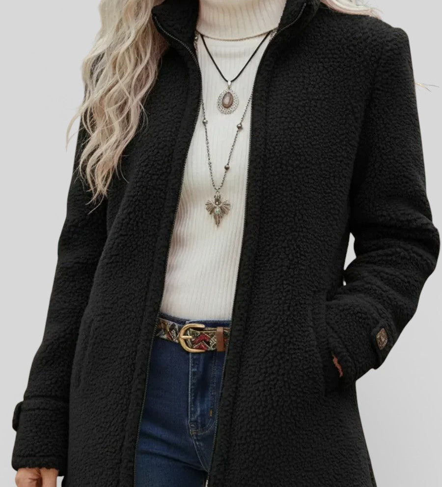 Elegante Teddyjacke – Produktansicht 4