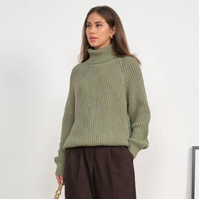 Rollkragenpullover aus dickem Strick – Produktansicht 5