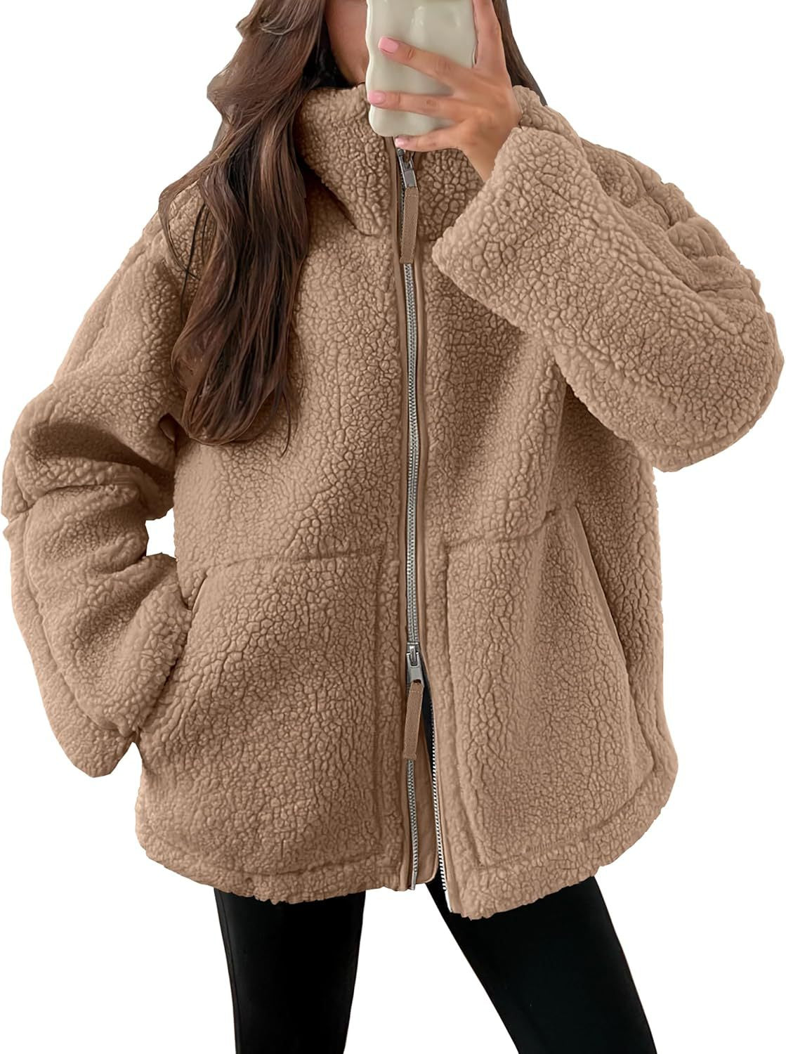 Fleecejacke mit Reverskragen – Produktansicht 11