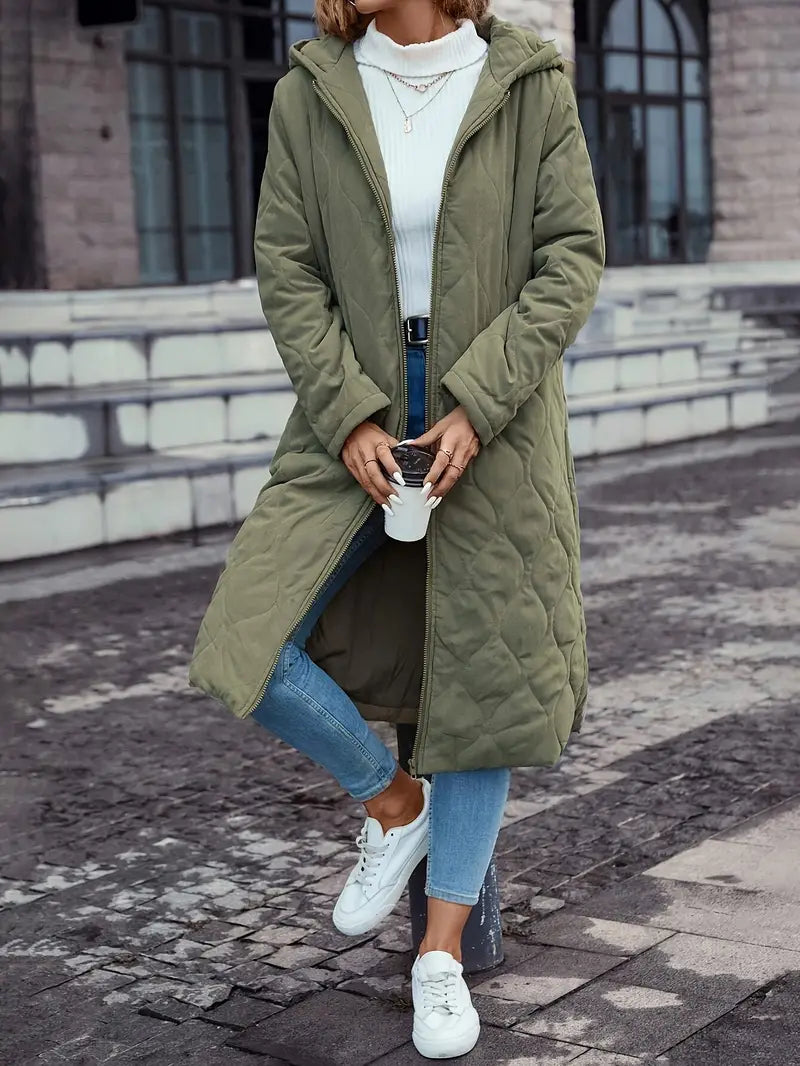 Damen-Puffer-Winterjacke – Produktansicht 2