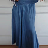 Bequeme Hose mit elastischem Bund – Produktansicht 5