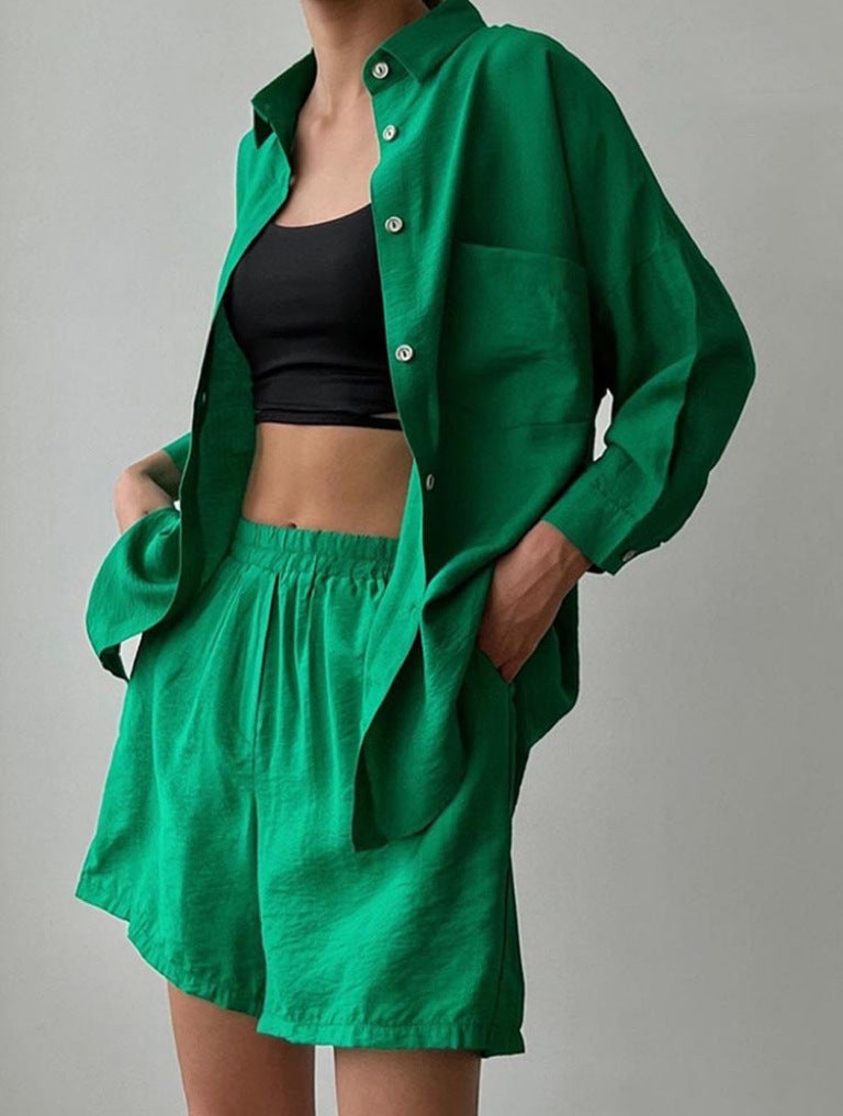 Elegantes zweiteiliges Ensemble im Oversize-Schnitt – Produktansicht 6