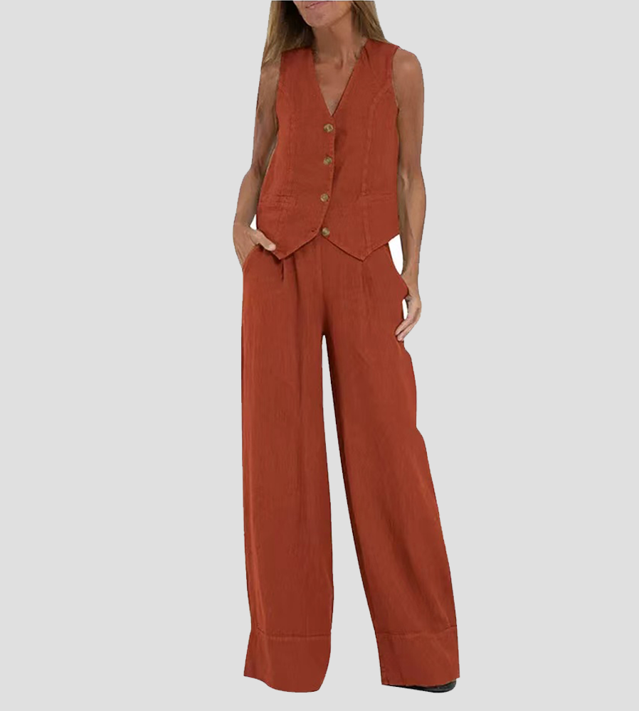 Elegantes Set aus Weste und Hose – Produktansicht 15